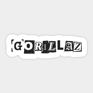 Gorillaz Sticker